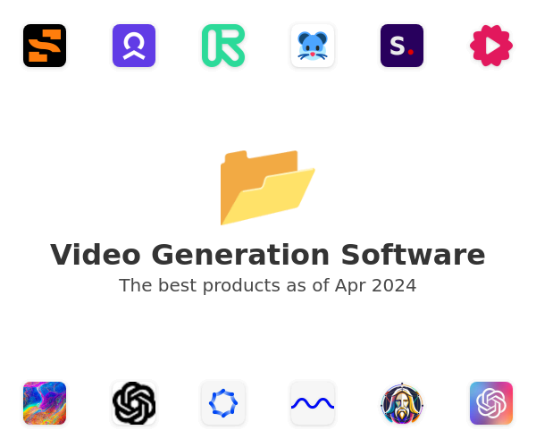 The best Video Generation products