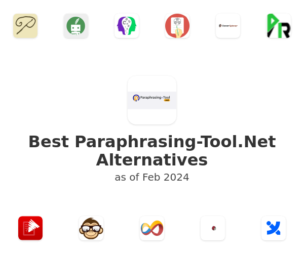 Best Paraphrasing-Tool.Net Alternatives