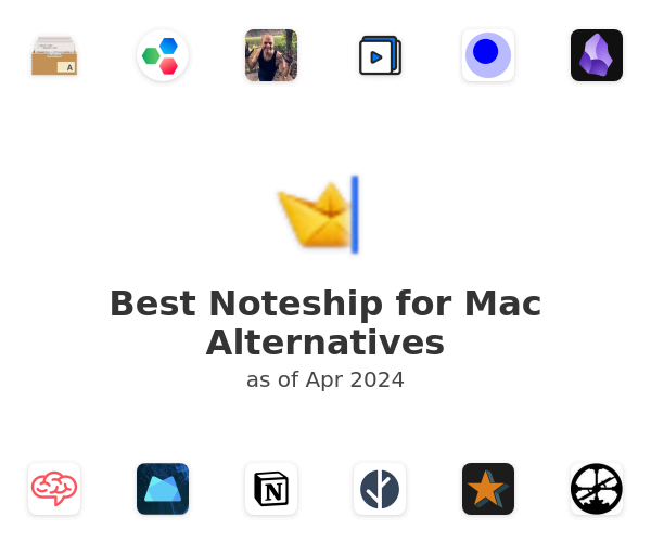 Best Noteship for Mac Alternatives