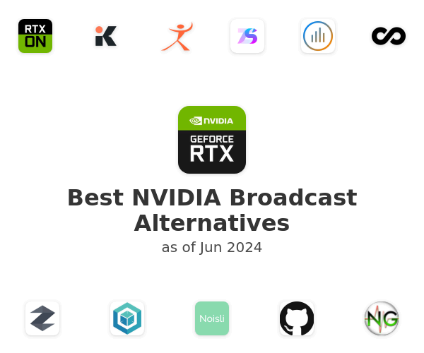Best NVIDIA Broadcast Alternatives