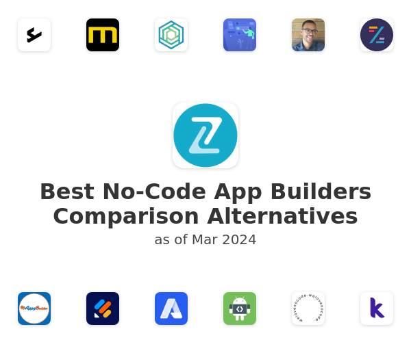 Best No-Code App Builders Comparison Alternatives