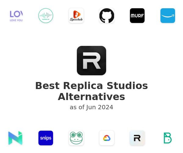 Best Replica Studios Alternatives