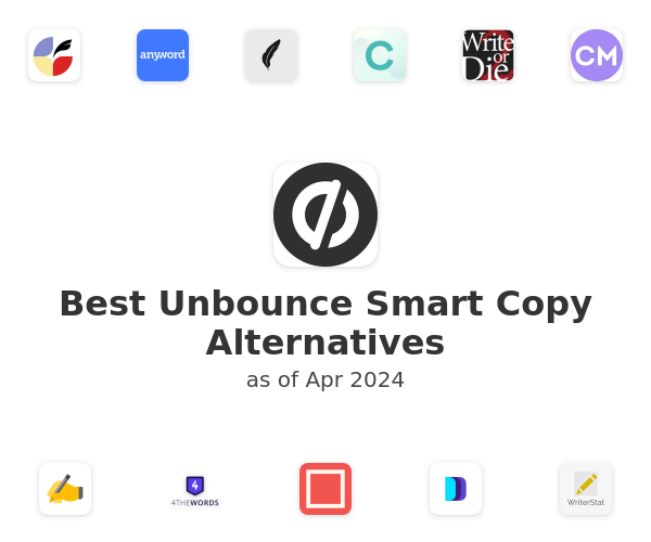 Best Unbounce Smart Copy Alternatives