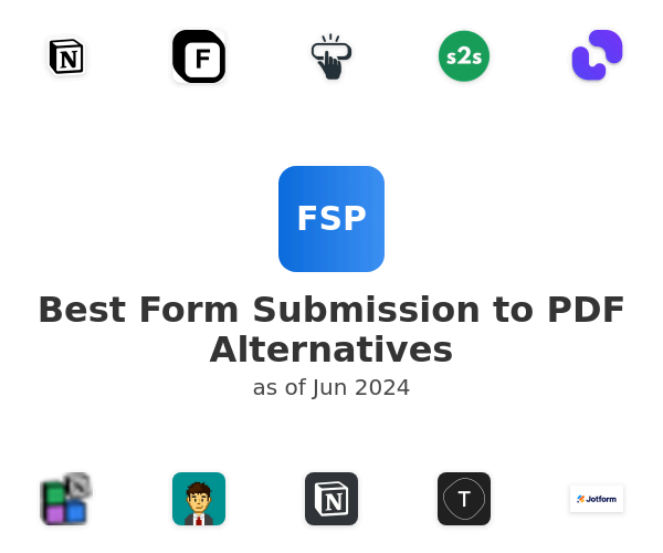 Best Form Submission to PDF Alternatives