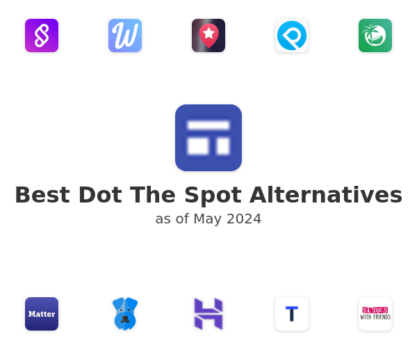 Best Dot The Spot Alternatives