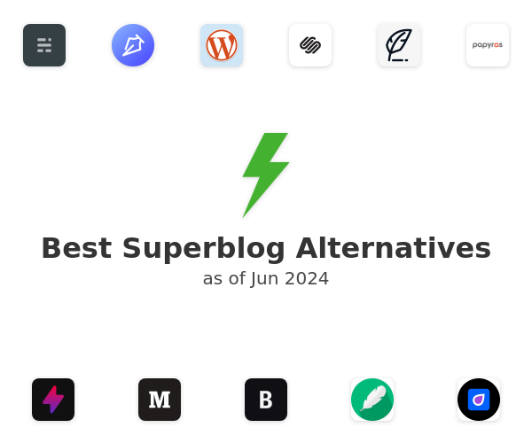 Best Superblog Alternatives