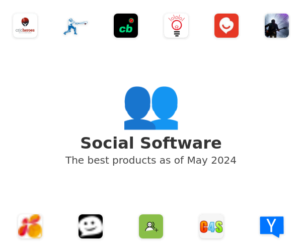 The best Social products