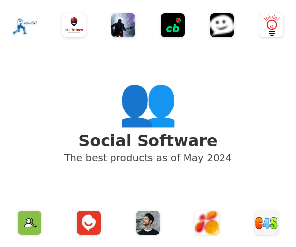 The best Social products