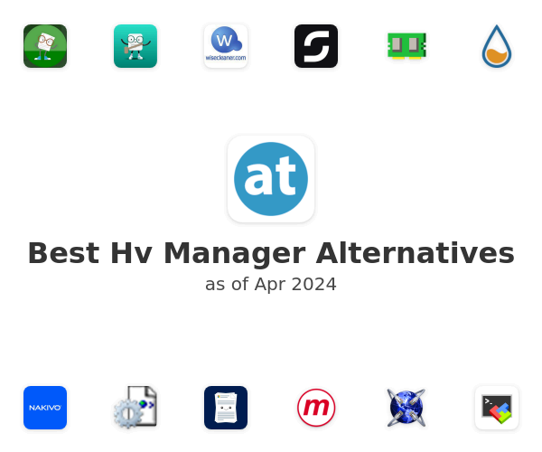 Best Hv Manager Alternatives