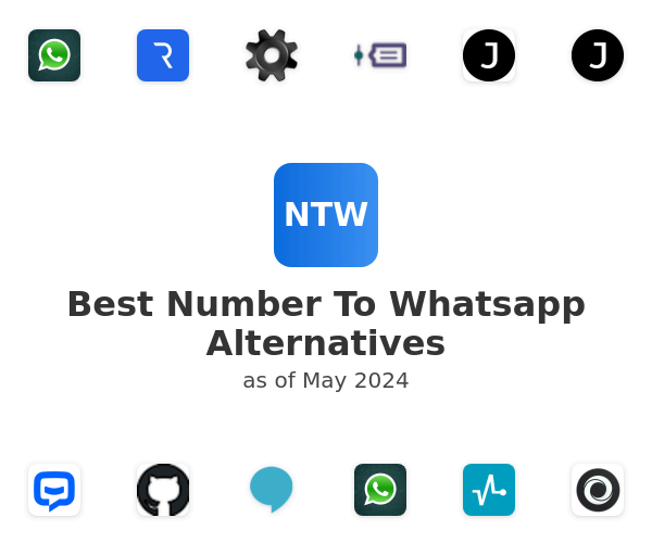 Best Number To Whatsapp Alternatives