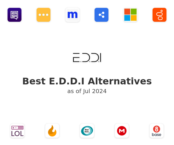 Best E.D.D.I Alternatives