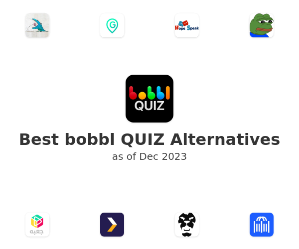 Best bobbl QUIZ Alternatives