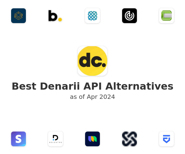 Best Denarii API Alternatives