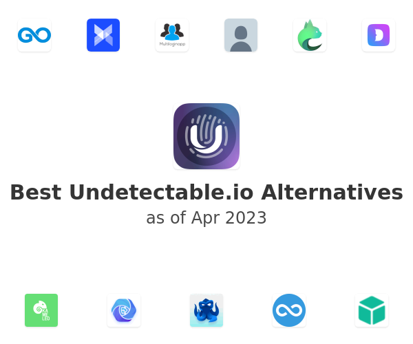 Best Undetectable.io Alternatives