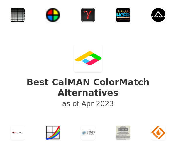 Best CalMAN ColorMatch Alternatives