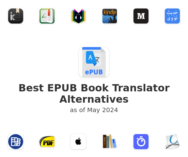 Best EPUB Book Translator Alternatives