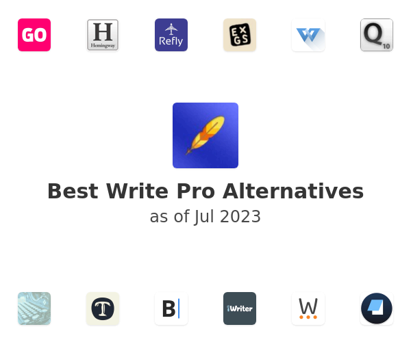 Best Write Pro Alternatives