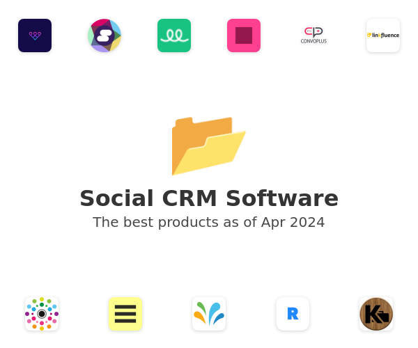 The best Social CRM products