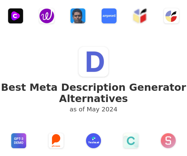 Best Meta Description Generator Alternatives