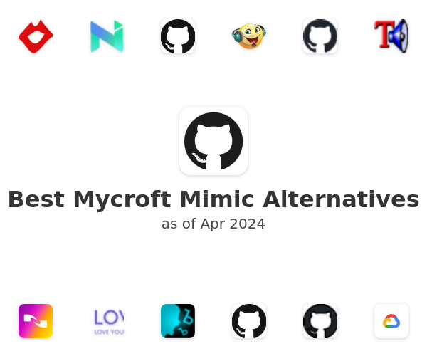 Best Mycroft Mimic Alternatives