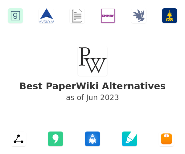 Best PaperWiki Alternatives