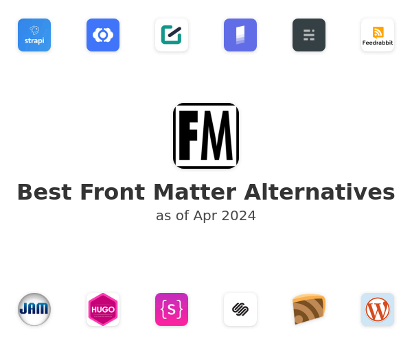 Best Front Matter Alternatives