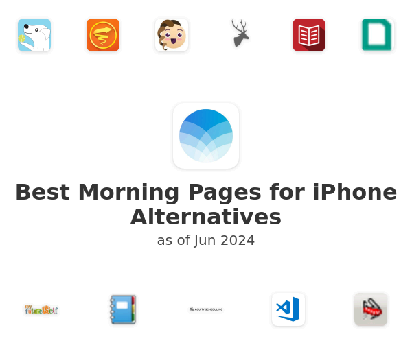Best Morning Pages for iPhone Alternatives