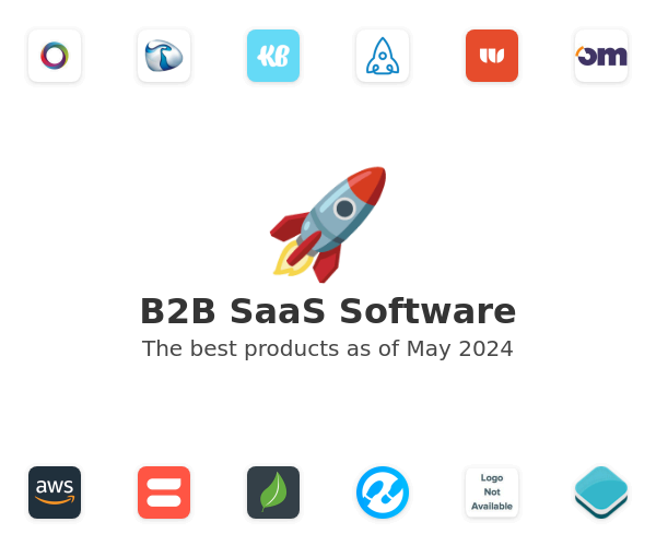 The best B2B SaaS products