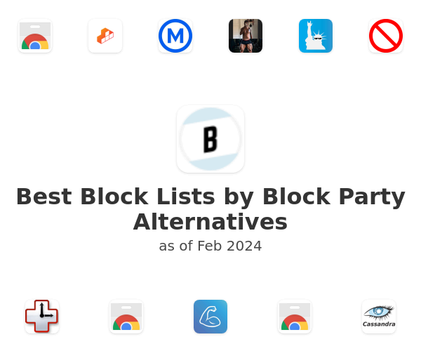 Best Block Lists by Block Party Alternatives