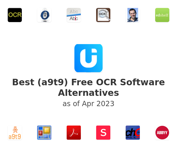 Best (a9t9) Free OCR Software Alternatives