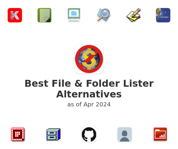 Best File & Folder Lister Alternatives