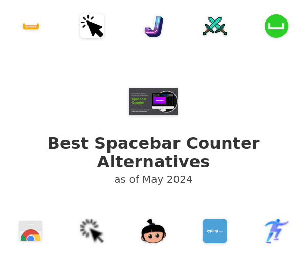 Best Spacebar Counter Alternatives