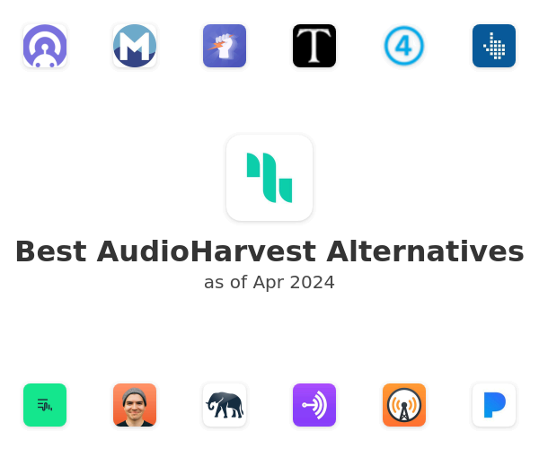 Best AudioHarvest Alternatives