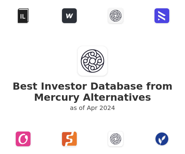 Best Investor Database from Mercury Alternatives