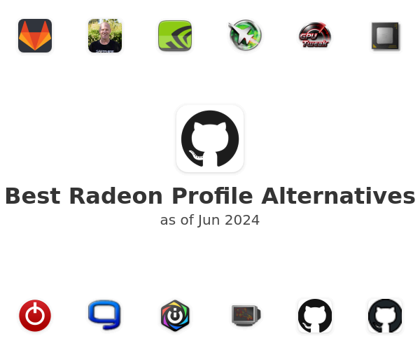 Best Radeon Profile Alternatives