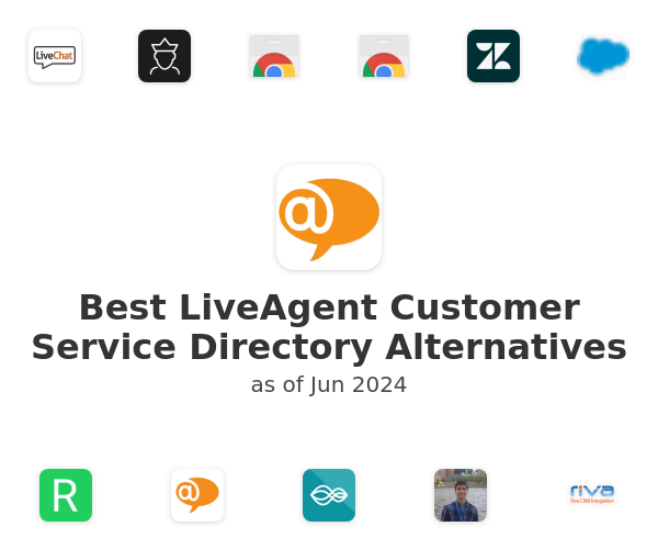 Best LiveAgent Customer Service Directory Alternatives