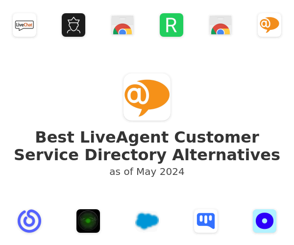 Best LiveAgent Customer Service Directory Alternatives