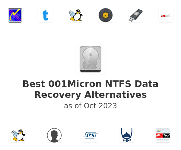 Best 001Micron NTFS Data Recovery Alternatives