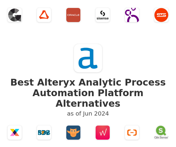 Best Alteryx Analytic Process Automation Platform Alternatives