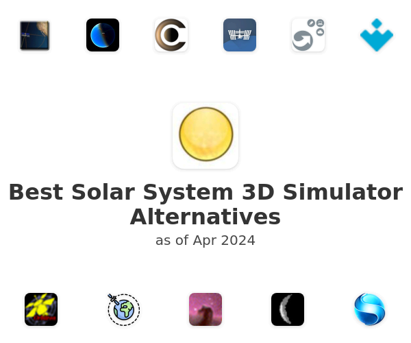 Best Solar System 3D Simulator Alternatives