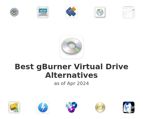Best gBurner Virtual Drive Alternatives