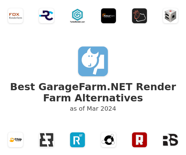 Best GarageFarm.NET Render Farm Alternatives