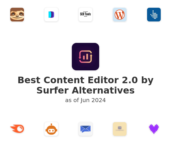 Best Content Editor 2.0 by Surfer Alternatives