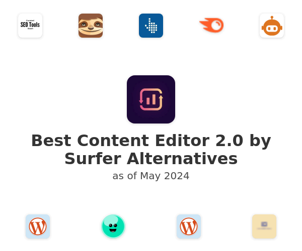 Best Content Editor 2.0 by Surfer Alternatives
