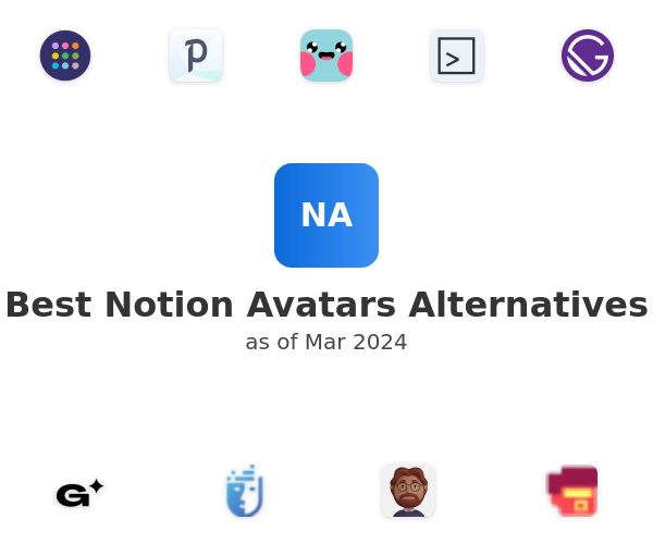 Best Notion Avatars Alternatives
