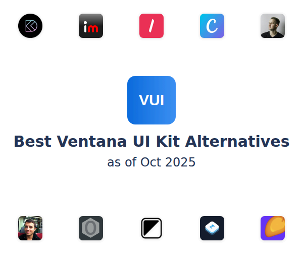 Best Ventana UI Kit Alternatives