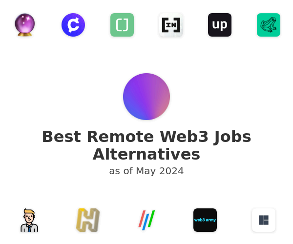 Best Remote Web3 Jobs Alternatives