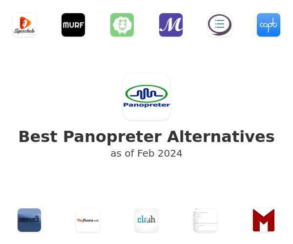 Best Panopreter Alternatives