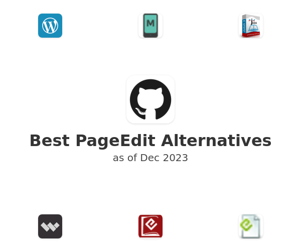 Best PageEdit Alternatives