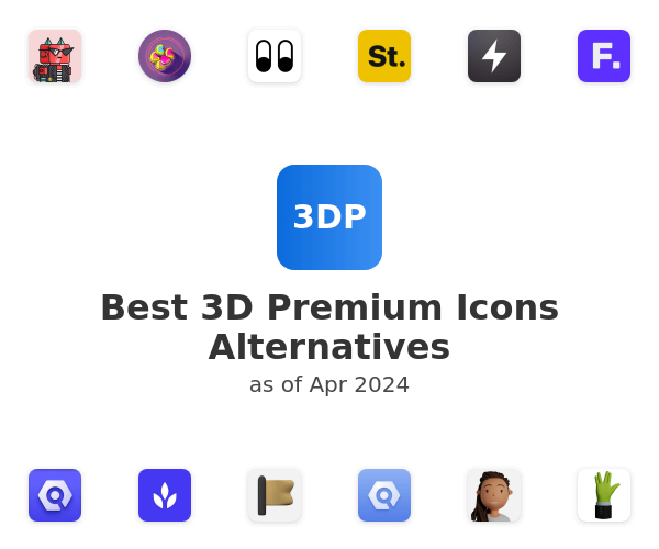 Best 3D Premium Icons Alternatives